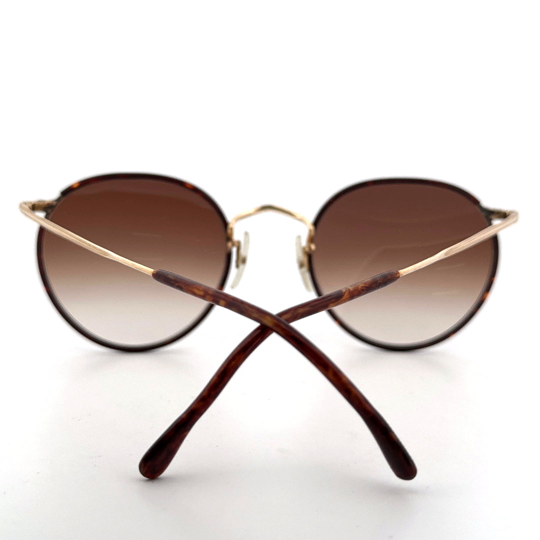 Vintage Algha 20 Gold Filled Sunglasses Off Round - Small - Made in England