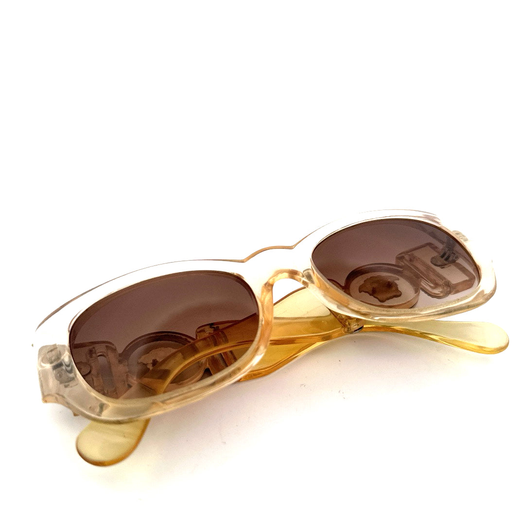Vintage 90s Gianni Versace 413 Sunglasses - Medium - Made in Italy