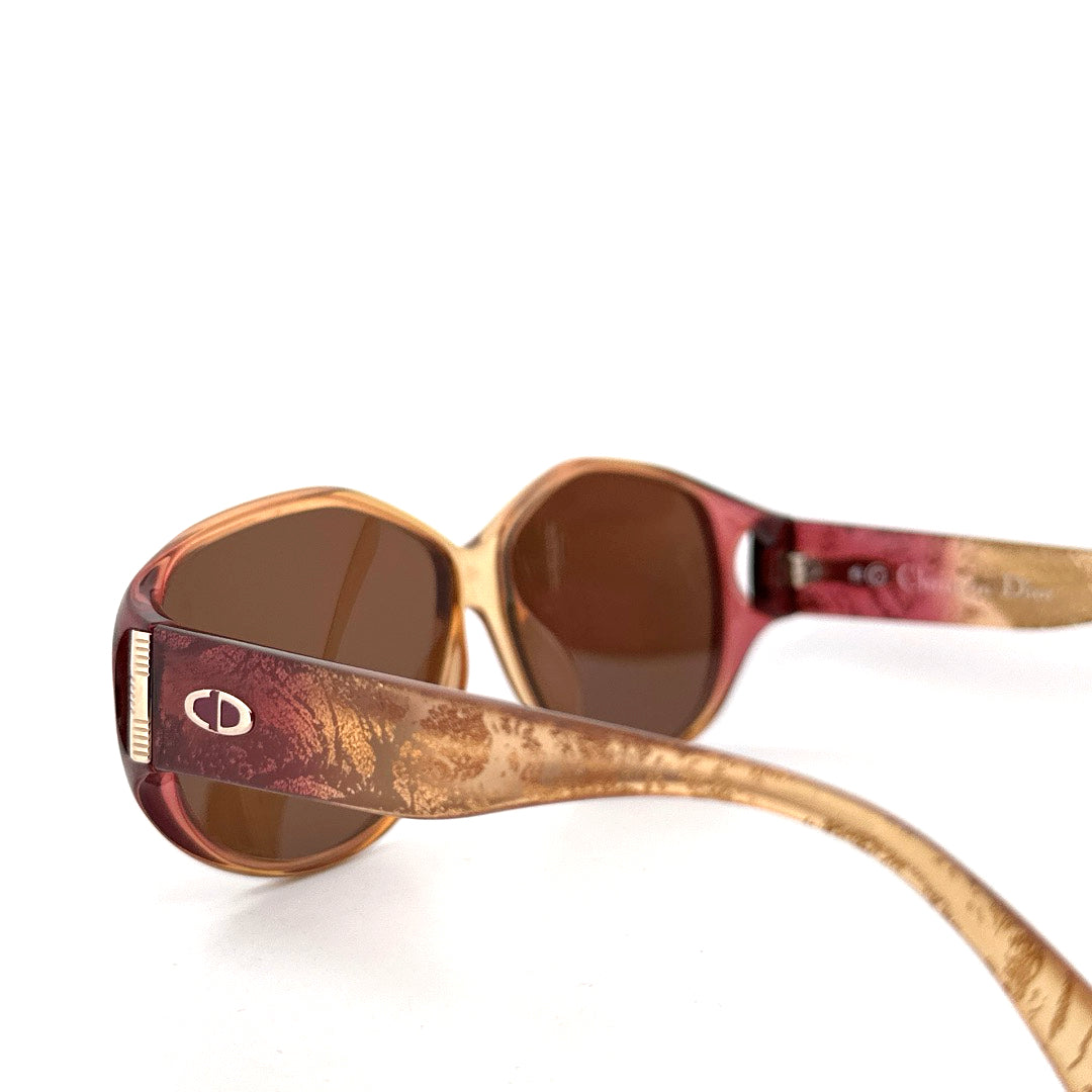 Vintage 90s Christian Dior Oval Sunglasses Mod 2491 - Medium - Made in Germany