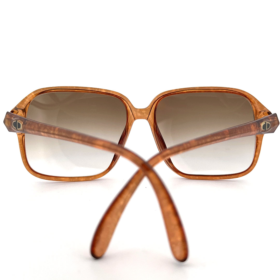 Vintage 70s Ch. Dior Monsieur 2046 Sunglasses - Small/Medium - Made in Germany