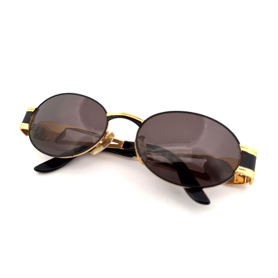 Vintage 90s Fendi Oval Sunglasses Mod 7040 Size M Made in Italy