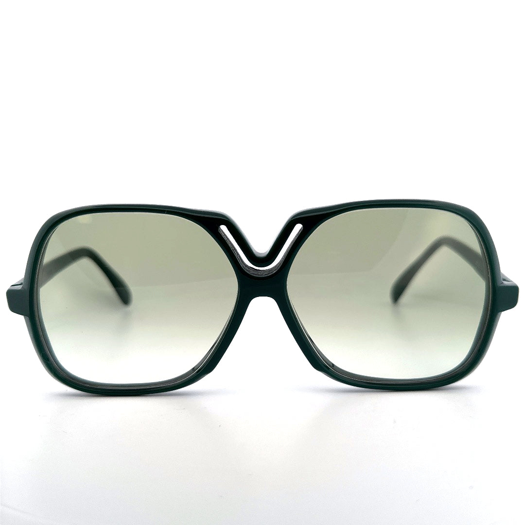 Vintage 70s Silhouette Oversized Sunglasses Mod 55 Size Medium Made in Austria