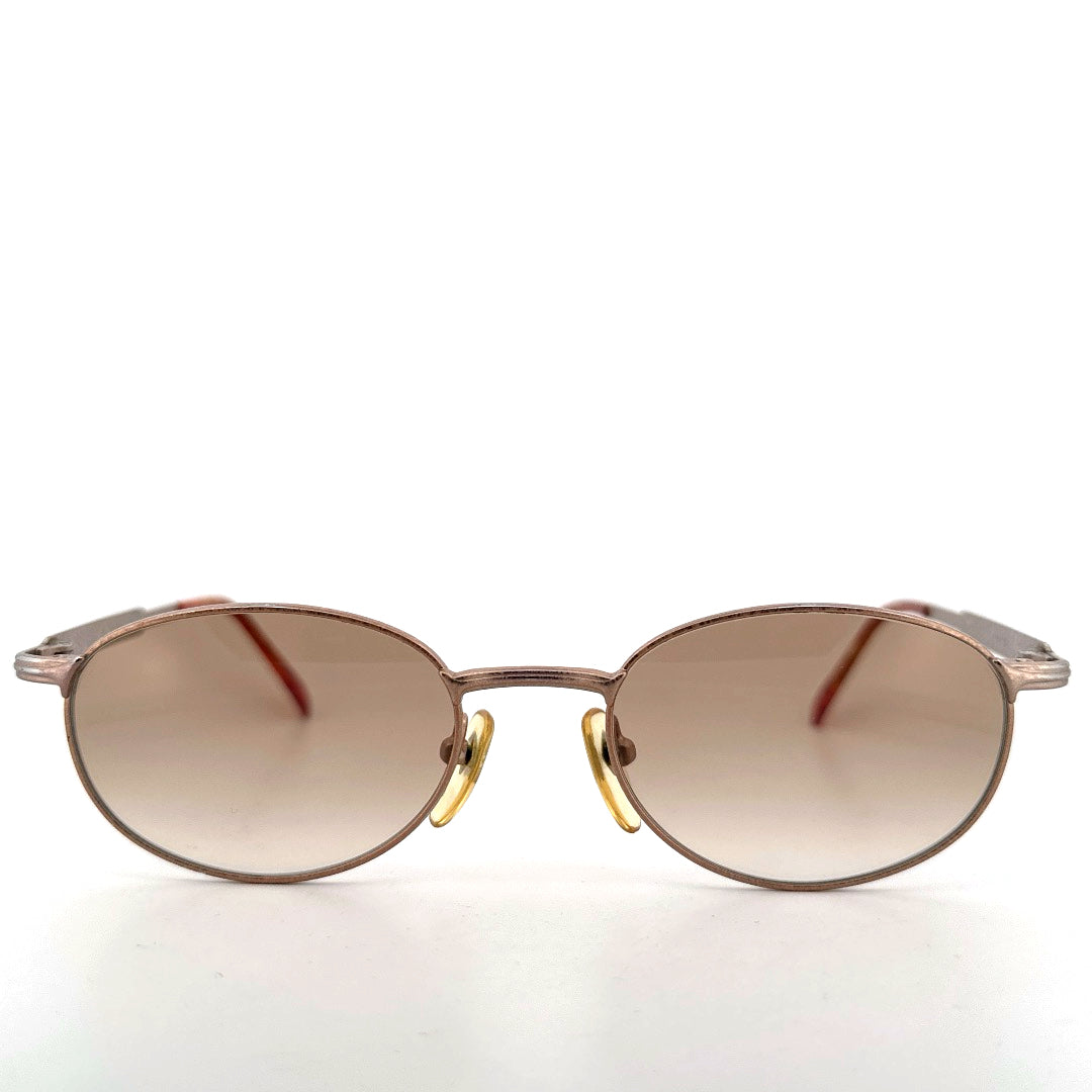 Vintage 90s Junior Gaultier 57-3175 Oval Sunglasses Made in Japan