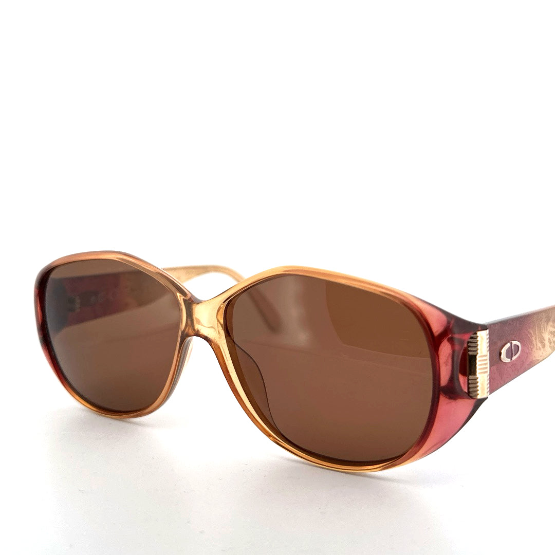 Vintage 90s Christian Dior Oval Sunglasses Mod 2491 - Medium - Made in Germany