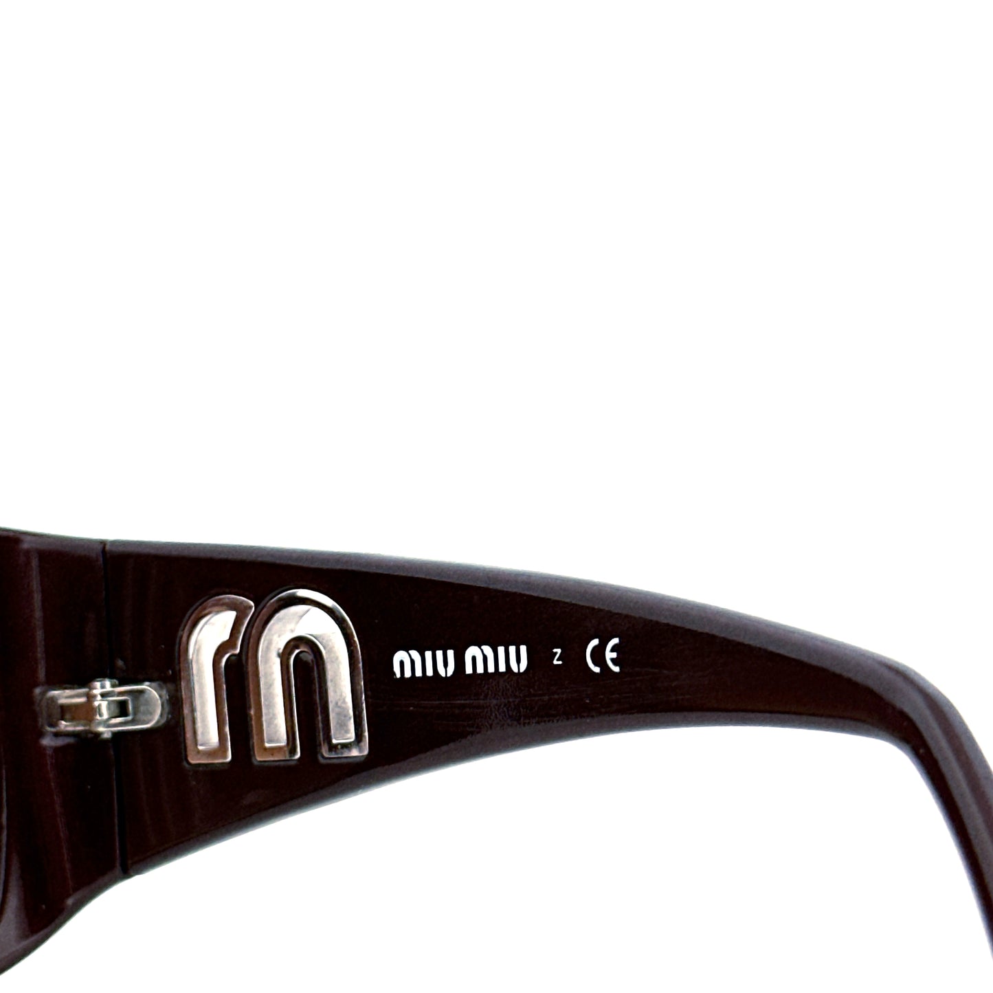 Vintage Y2K Miu Miu Glitter Sunglasses - Small/Medium - Made in Italy