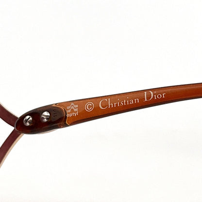 Vintage 80s Christian Dior Butterfly Sunglasses Mod 2056 - Small/Medium - Made in Austria