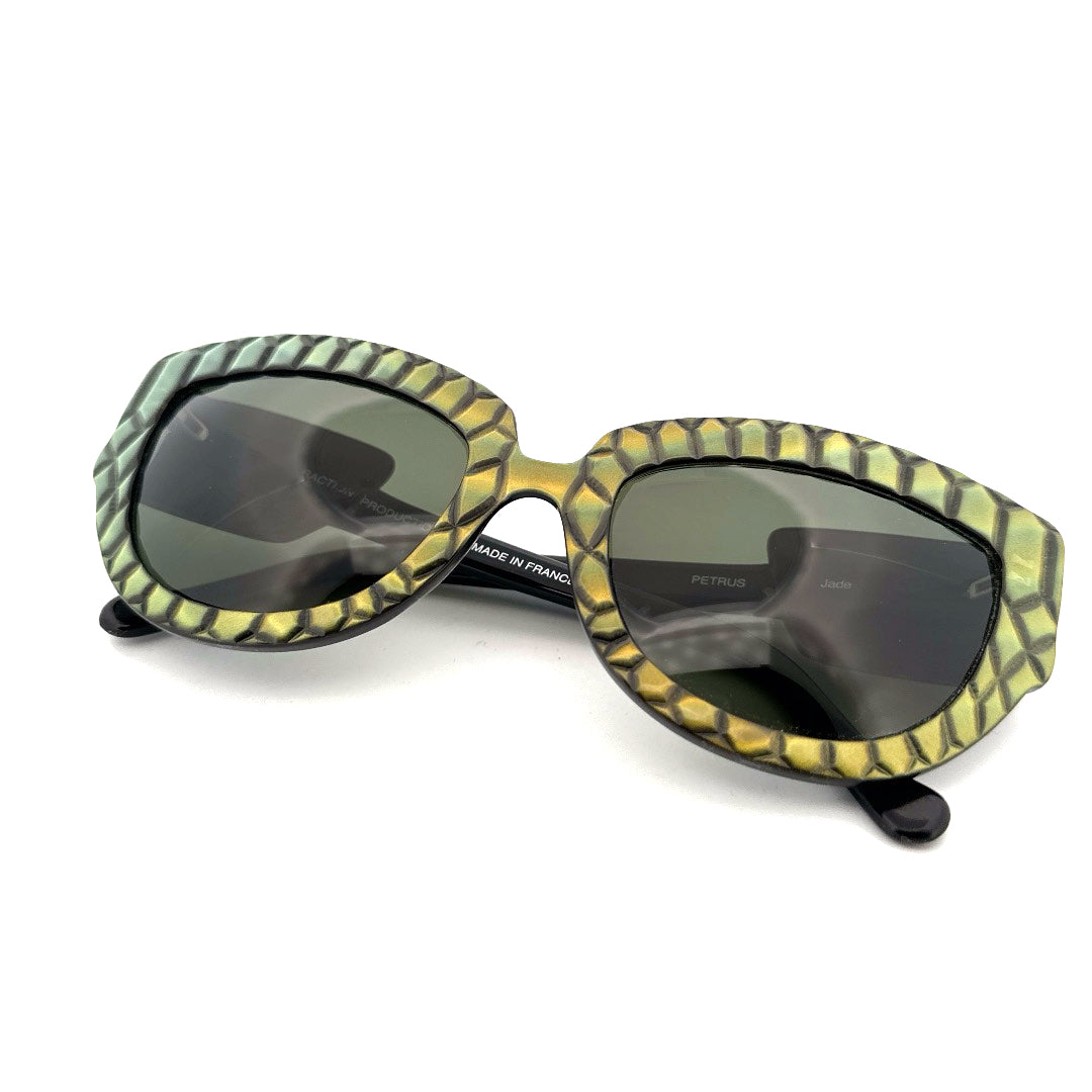 Vintage 80s Traction Productions Sunglasses - Medium - Made in France