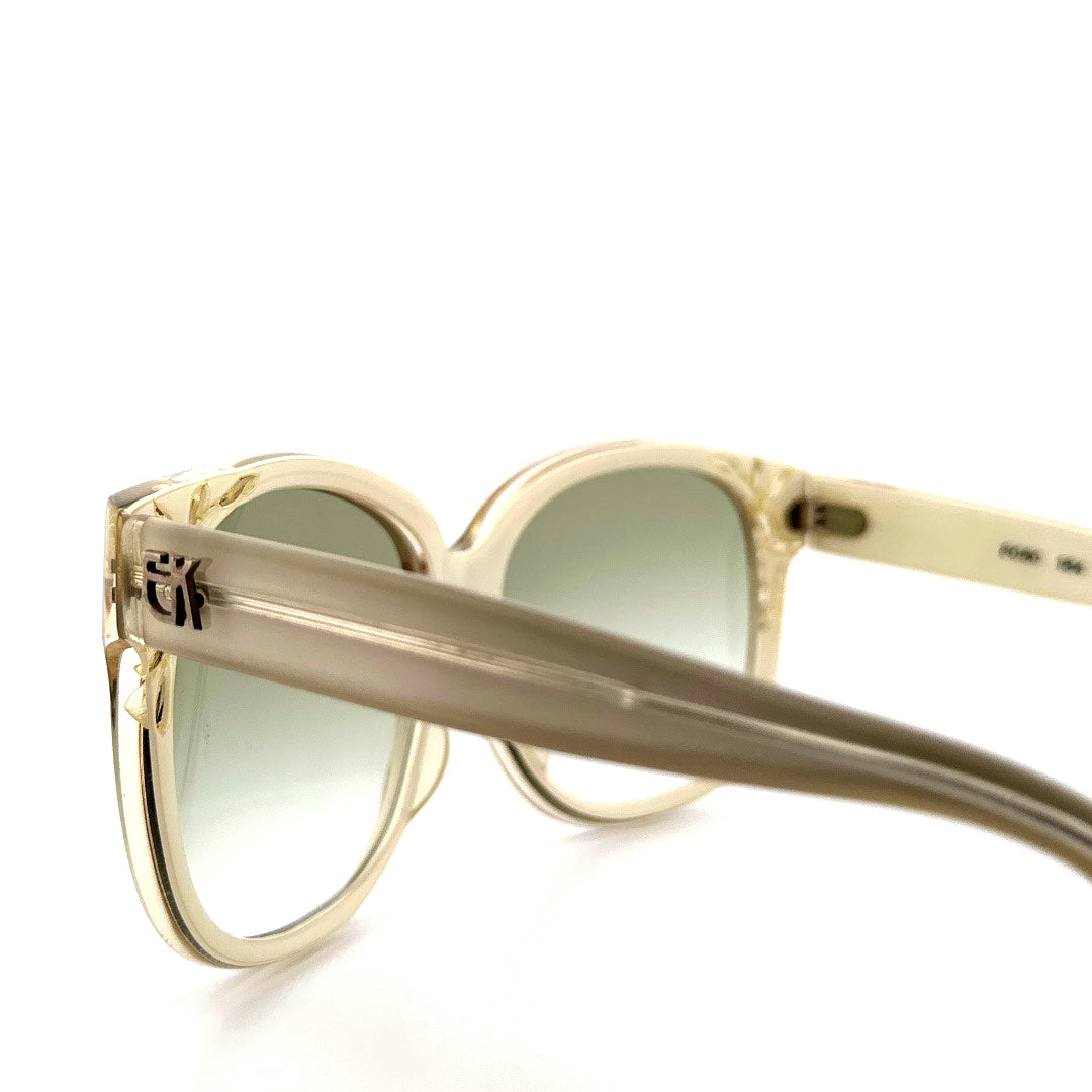 Vintage 70s Emanuel Kahn Paris Oversized Sunglasses Mod 8080 Women’s Medium Made in France