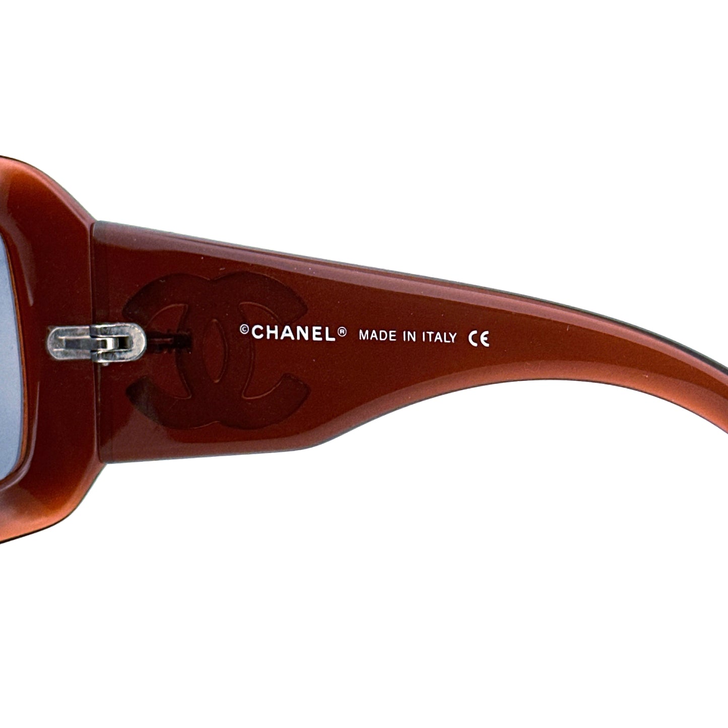 Vintage 90s Chanel Sunglasses - Medium/Large - Made in Italy