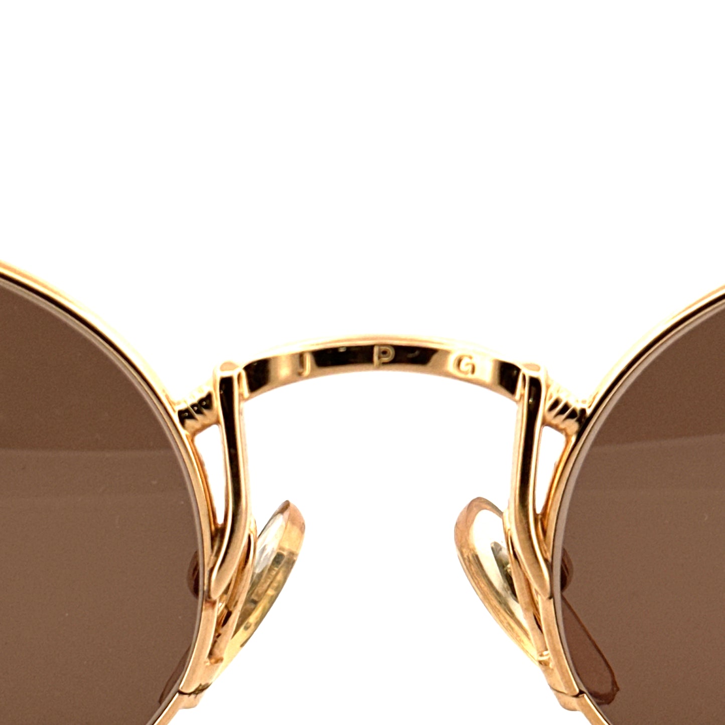 Vintage 90s Jean Paul Gaultier Oval Sunglasses Mod 56-4672 - Medium - JPG Made in Japan