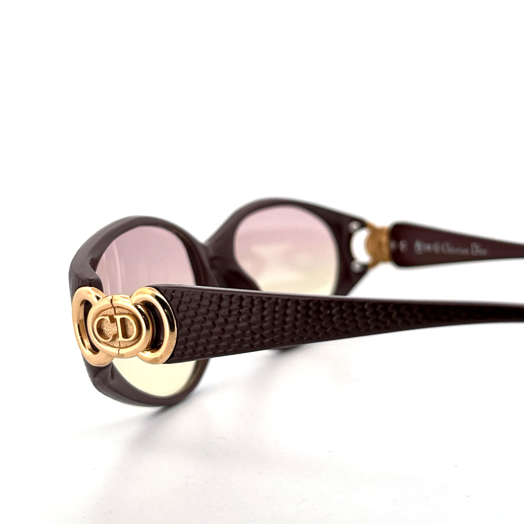 Vintage 90s Christian Dior Oval Sunglasses Mod 2851 - Medium - Made in Austria