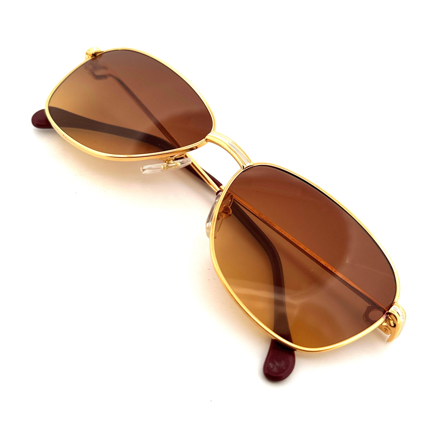 Vintage 80s Cartier Sunglasses - Small/Medium - Made in France