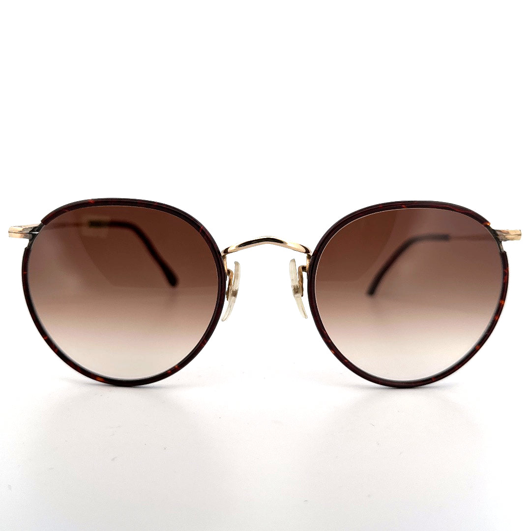 Vintage Algha 20 Gold Filled Sunglasses Off Round - Small - Made in England