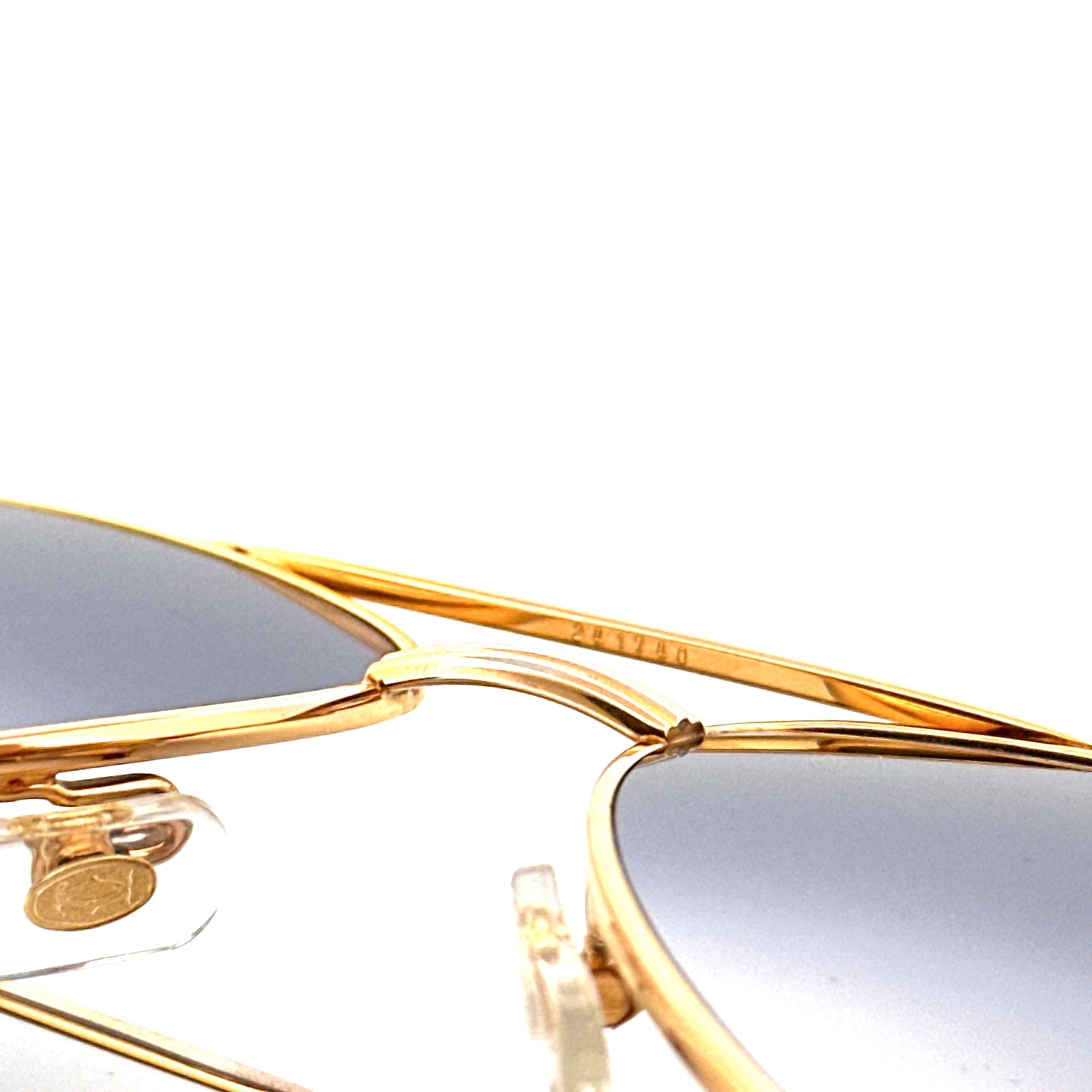 Vintage 80s Cartier Aviator Sunglasses Vendome Louis - Medium - Made in France