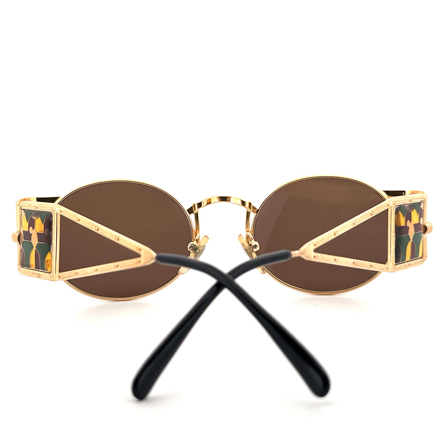 Vintage 90s Jean Paul Gaultier Oval Sunglasses Mod 56-4672 - Medium - JPG Made in Japan