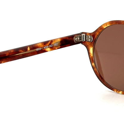 Vintage Oliver Peoples 1955 Sunglasses Round Medium Made in Japan