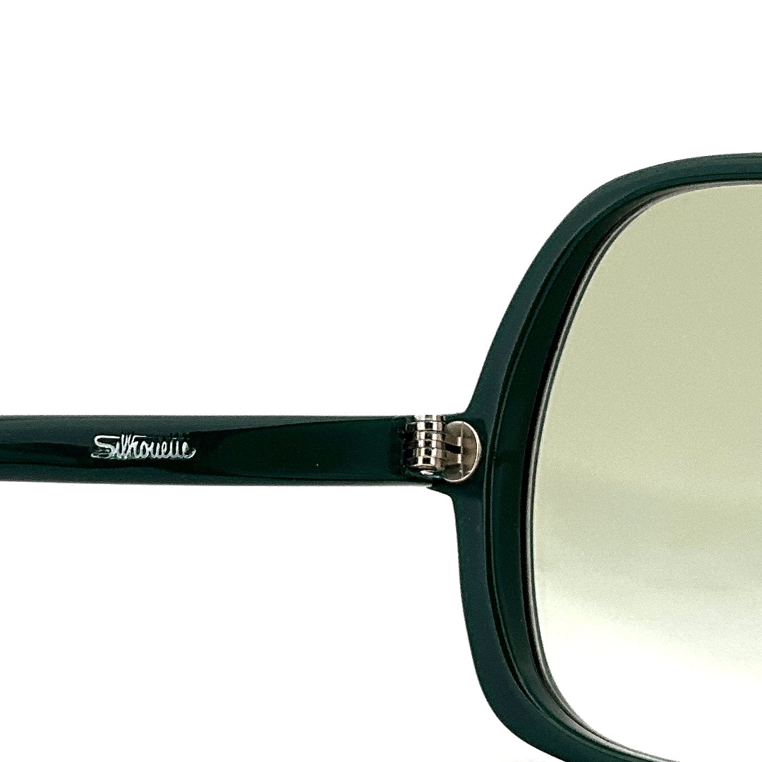 Vintage 70s Silhouette Oversized Sunglasses Mod 55 Size Medium Made in Austria
