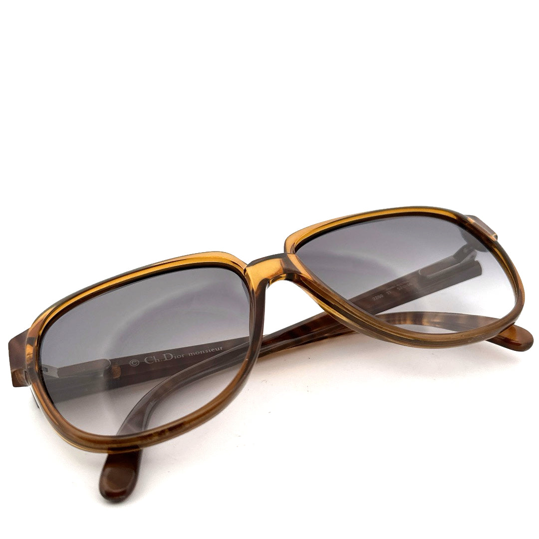 Vintage 80s Ch. Dior Monsieur 2260 Sunglasses - Medium - Made in Austria