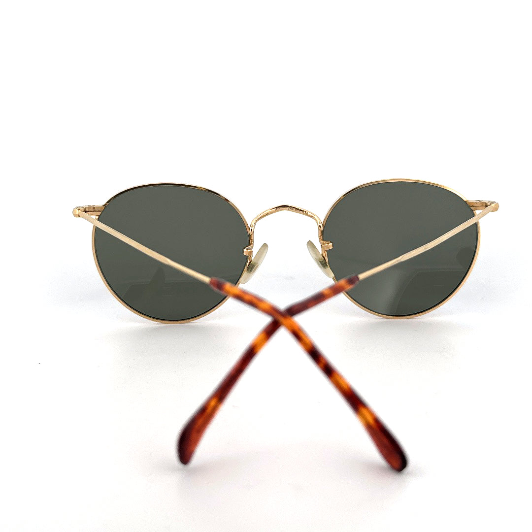 Vintage Savile Row 14KT Rolled Gold Sunglasses Size Small Made in England