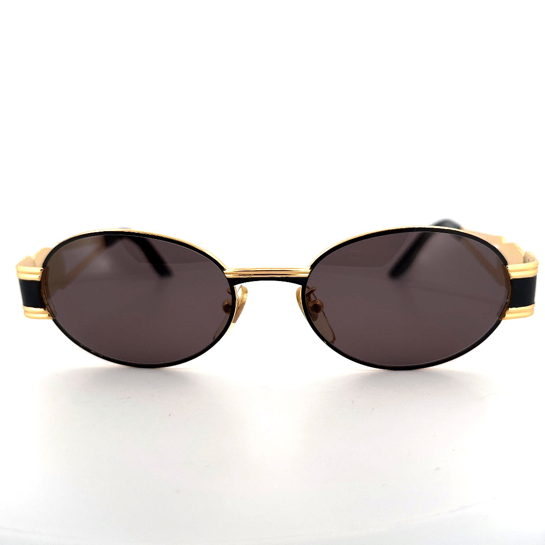 Vintage 90s Fendi Oval Sunglasses Mod 7040 Size M Made in Italy