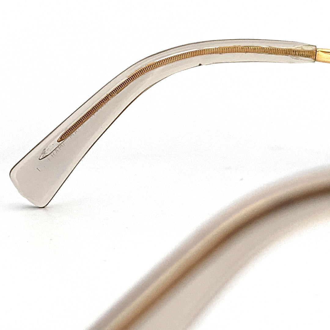 Vintage 90s Junior Gaultier 57-2173 Oval Sunglasses Made in Japan