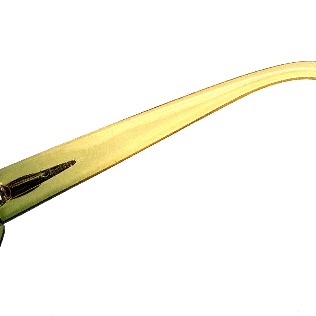 Vintage 70s Christian Dior Oversized Sunglasses Size Small/Medium Made in Germany