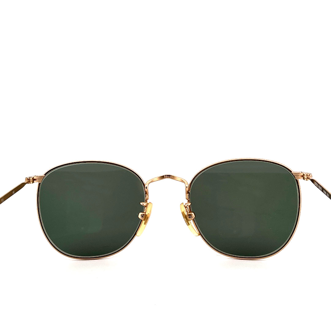 Vintage 90s Giorgio Armani Off Round Sunglasses Mod 703 Made in Italy