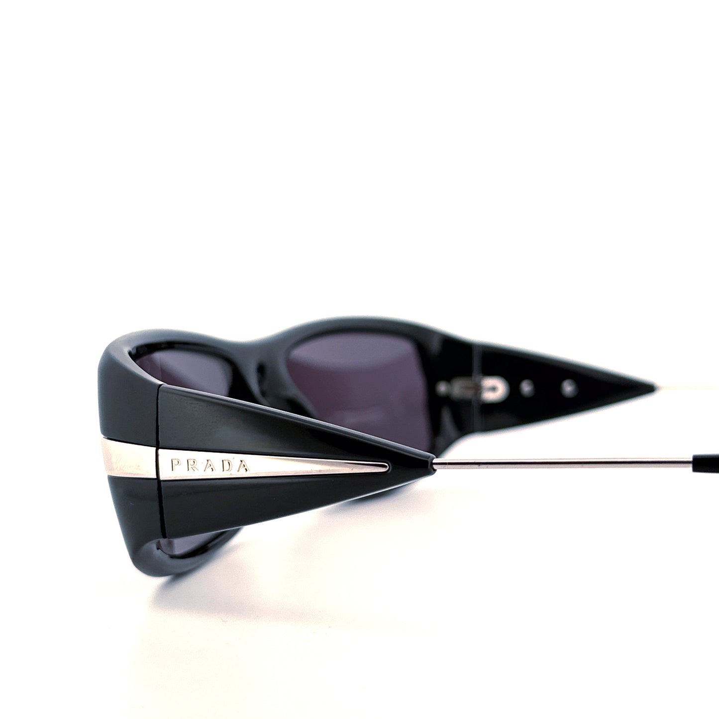 Rare Vintage 90s Prada Sunglasses - Medium - Made in Italy