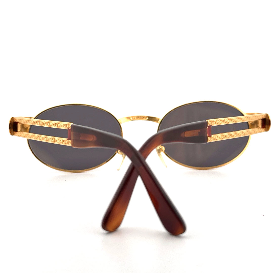 Vintage 90s Gianni Versace S68 Sunglasses - Medium - Made in Italy