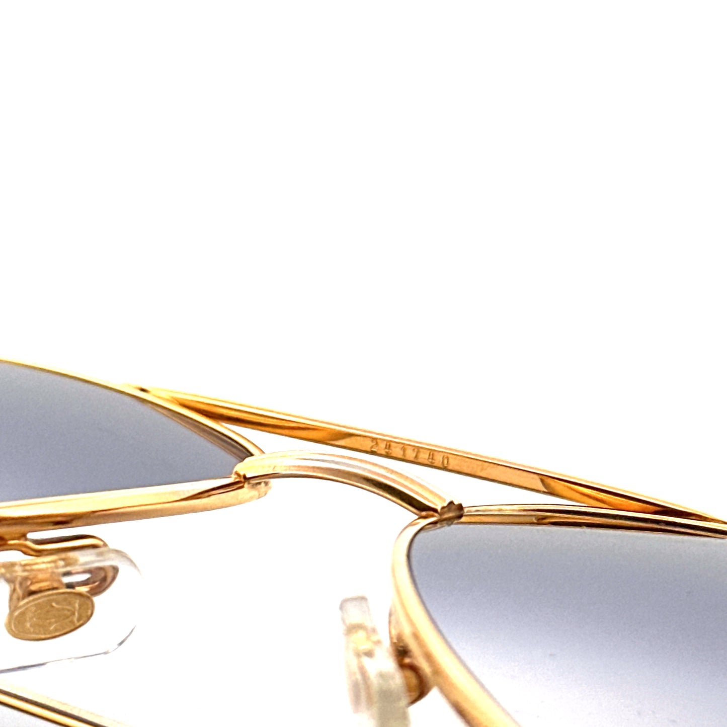 Vintage 80s Cartier Aviator Sunglasses Vendome Louis - Medium - Made in France