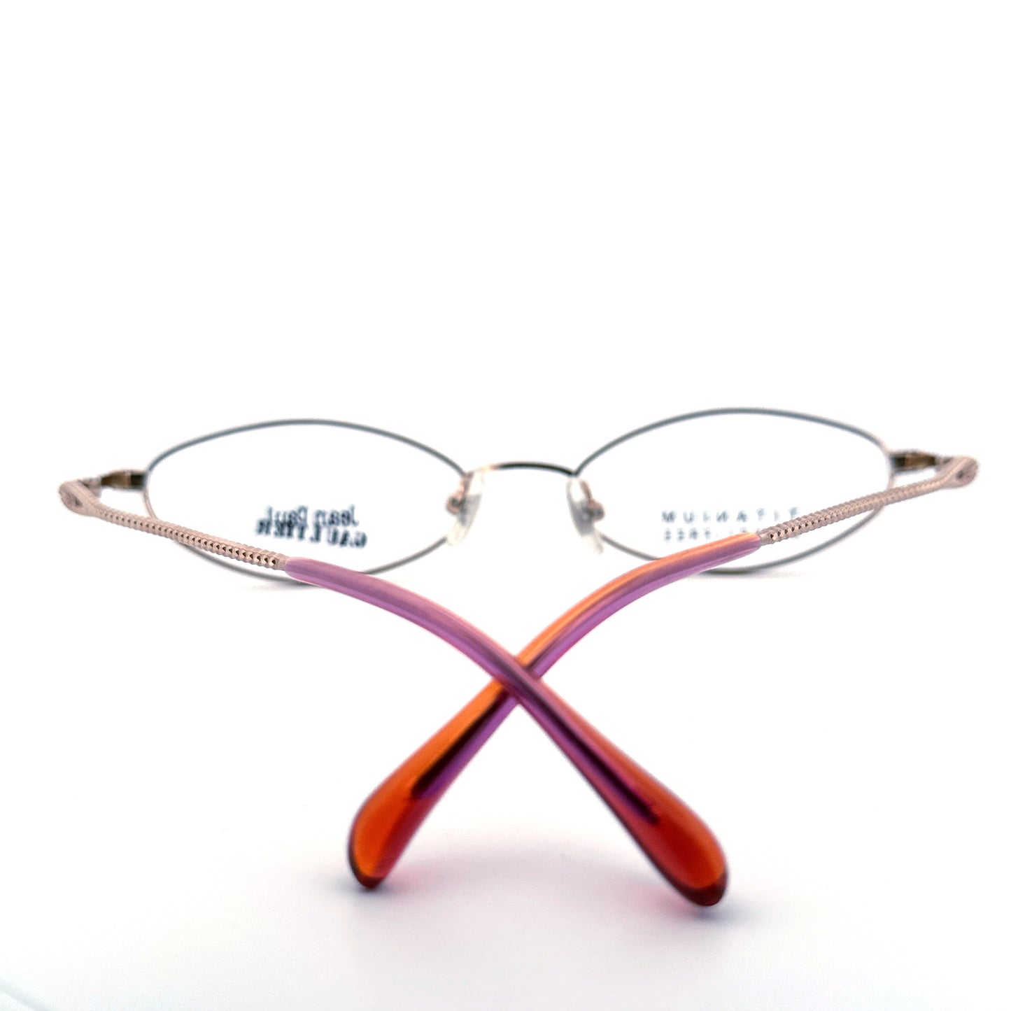 Vintage 90s Jean Paul Gaultier Eyeglasses Titanium - Medium - Made in Japan