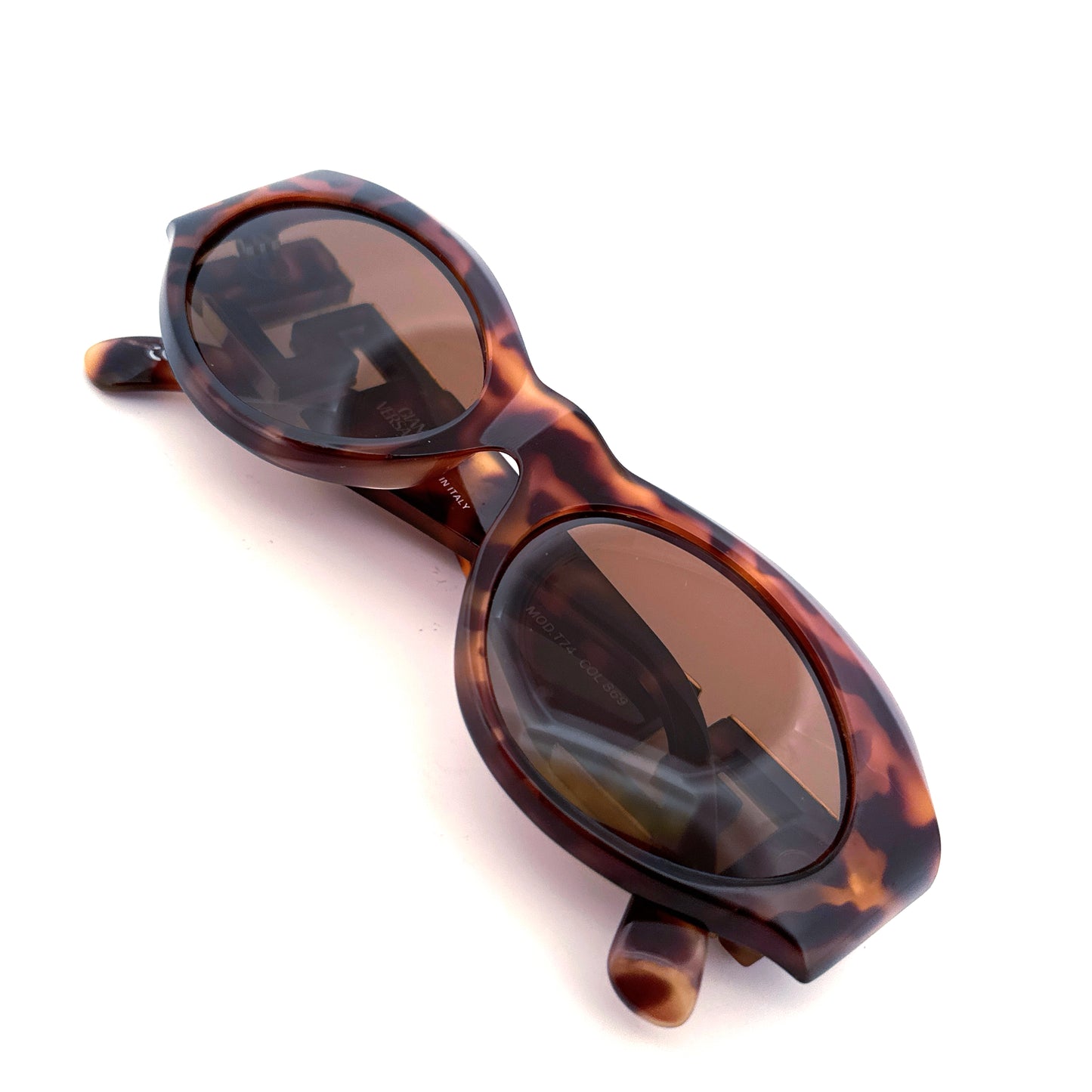Vintage 90s Gianni Versace T 74 Sunglasses - Medium/Large - Made in Italy