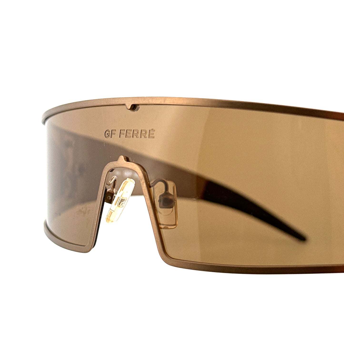 Vintage 90s GF Ferre Mask Sunglasses - Medium - Made in Italy