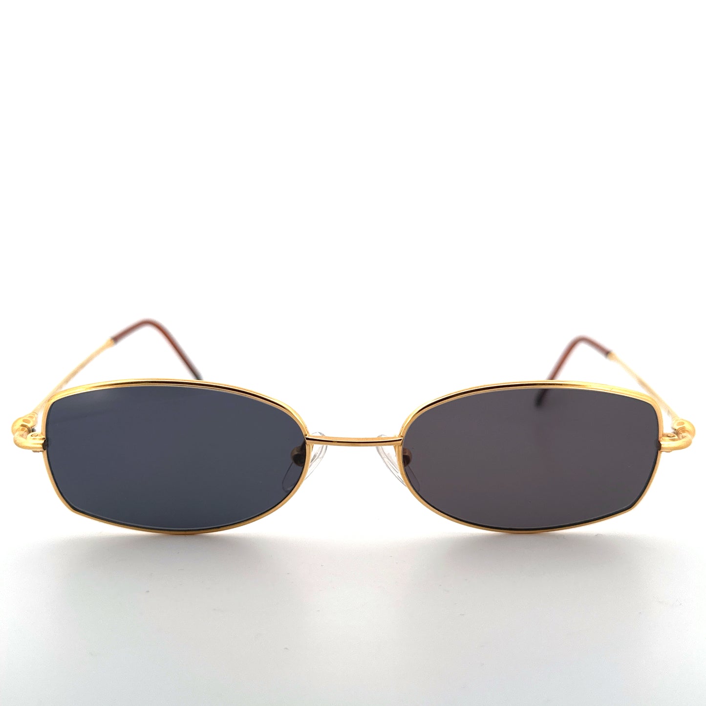 Vintage 90s Henry Jullien Gold Filled Sunglasses - Small/Medium - Made in France