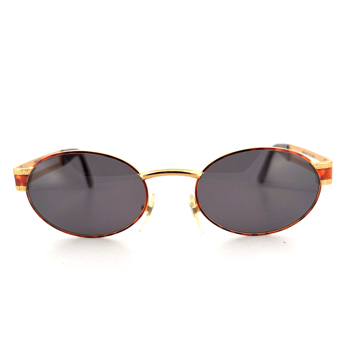 Vintage 90s Gianni Versace S68 Sunglasses - Medium - Made in Italy