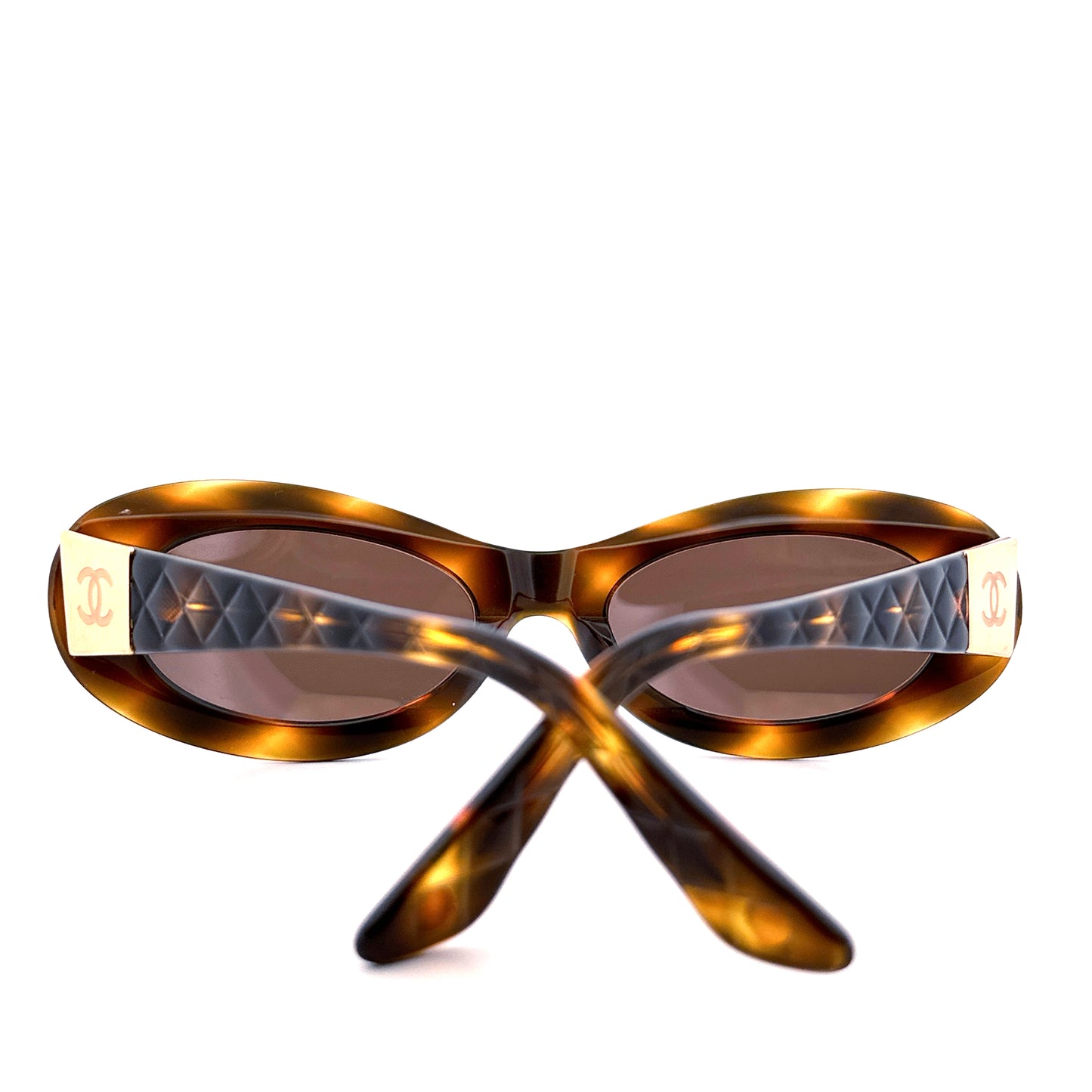 Rare Vintage 90s Chanel Sunglasses - Medium - Made in Italy