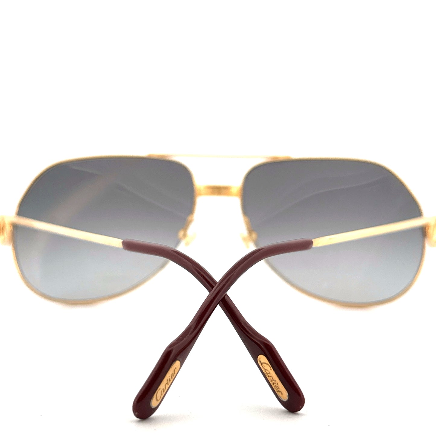 Vintage 80s Cartier Aviator Sunglasses Vendome LC - Small/Medium - Made in France (Copy)