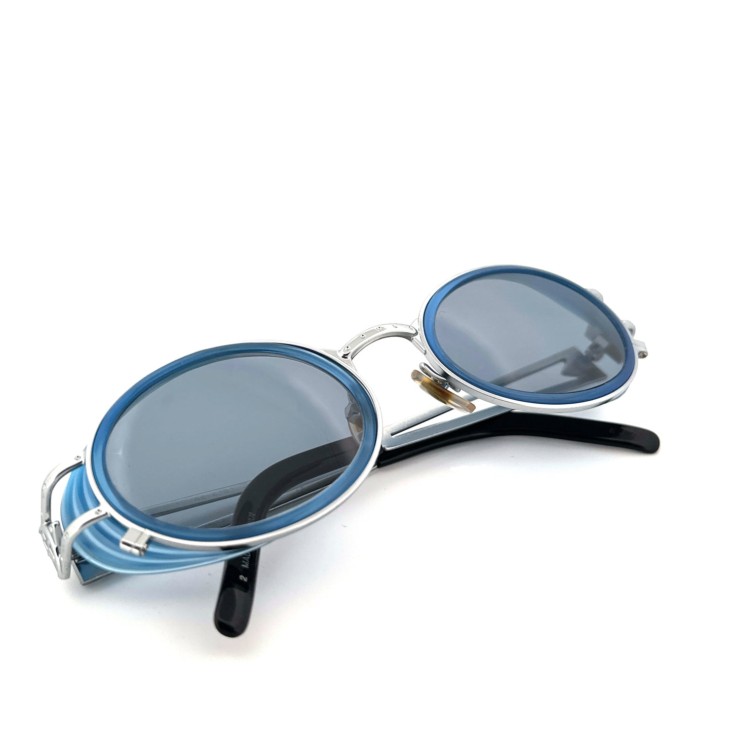 Vintage 90s Jean Paul Gaultier 58-6202 Oval Sunglasses - Medium - JPG Made in Japan