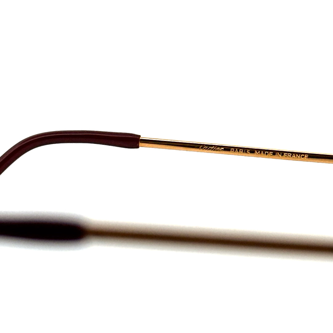 Vintage 80s Cartier Romance Sunglasses - Small/Medium - Made in France