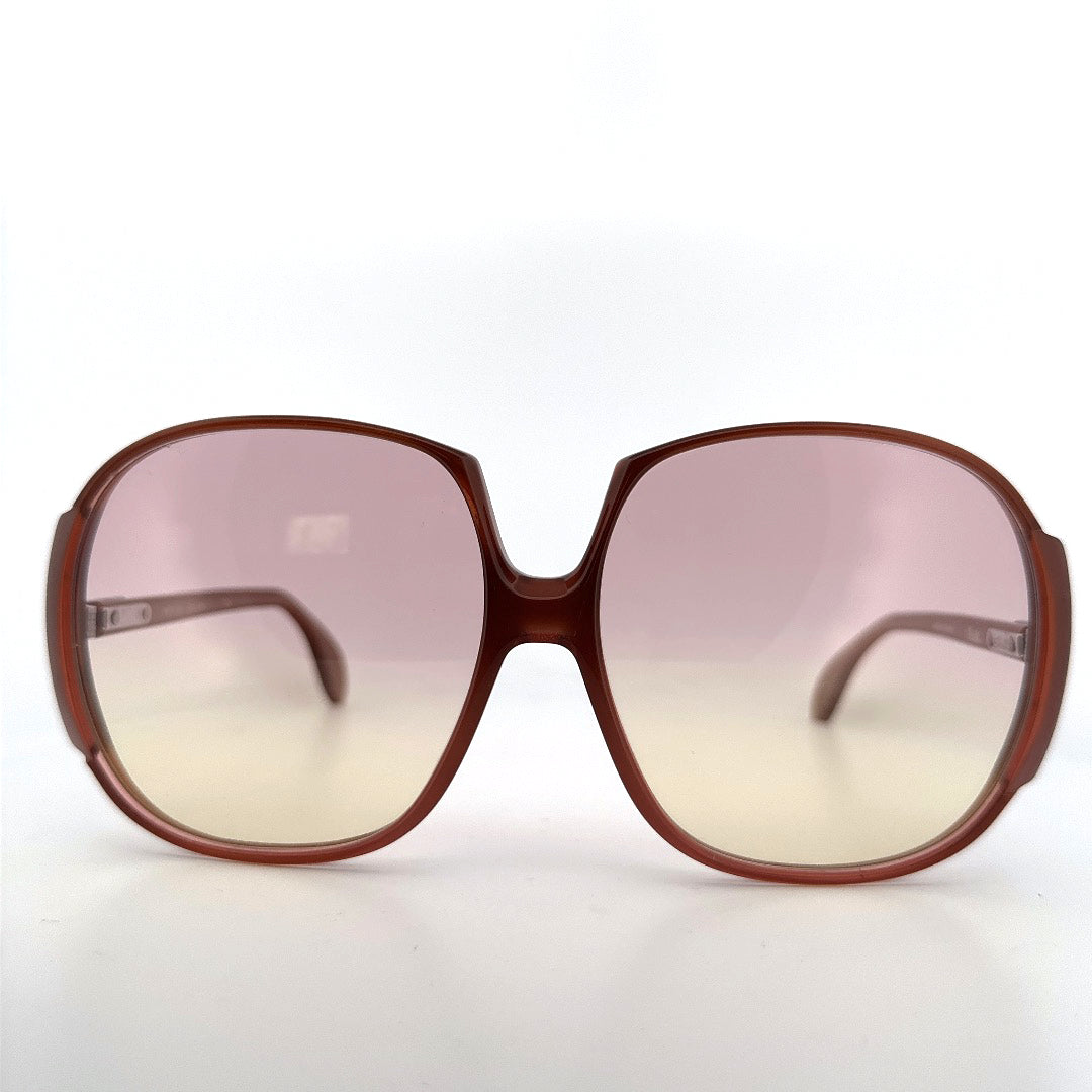 Vintage 70s Silhouette Oversized Sunglasses Mod 595 Size Medium Austria