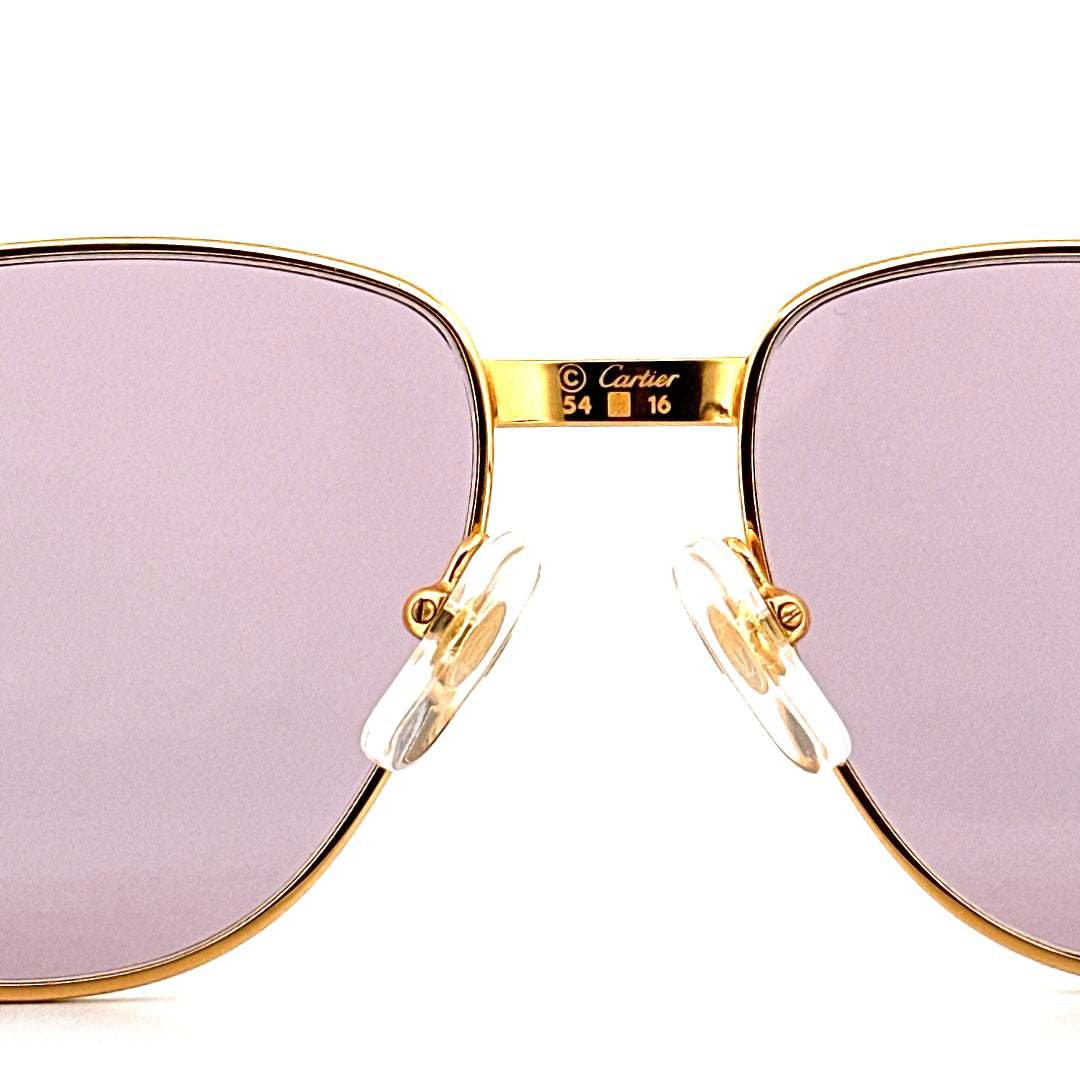 Vintage 80s Cartier Romance Sunglasses - Small/Medium - Made in France