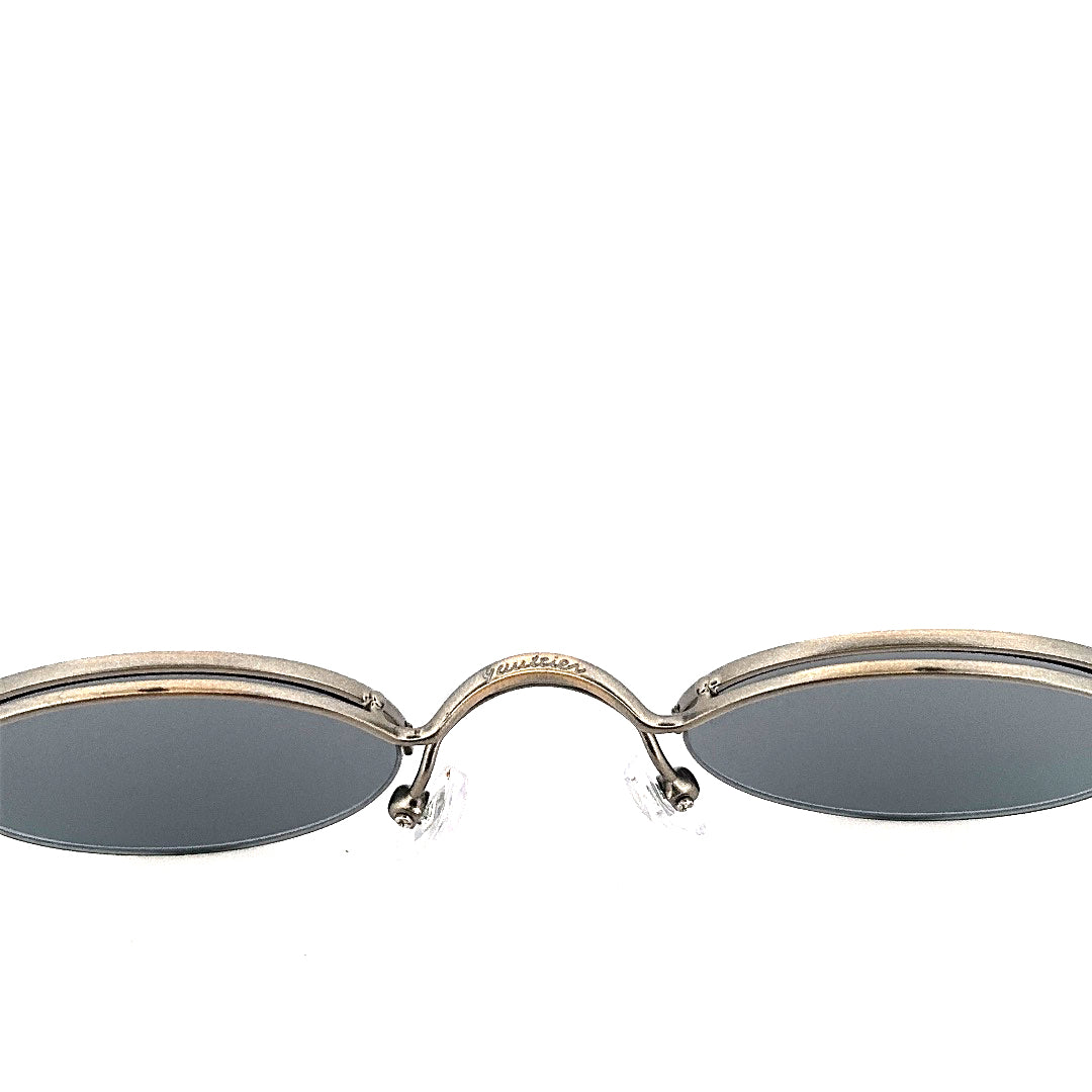 Vintage 90s Jean Paul Gaultier 55-7106 Oval Sunglasses Size M JPG Made in Japan