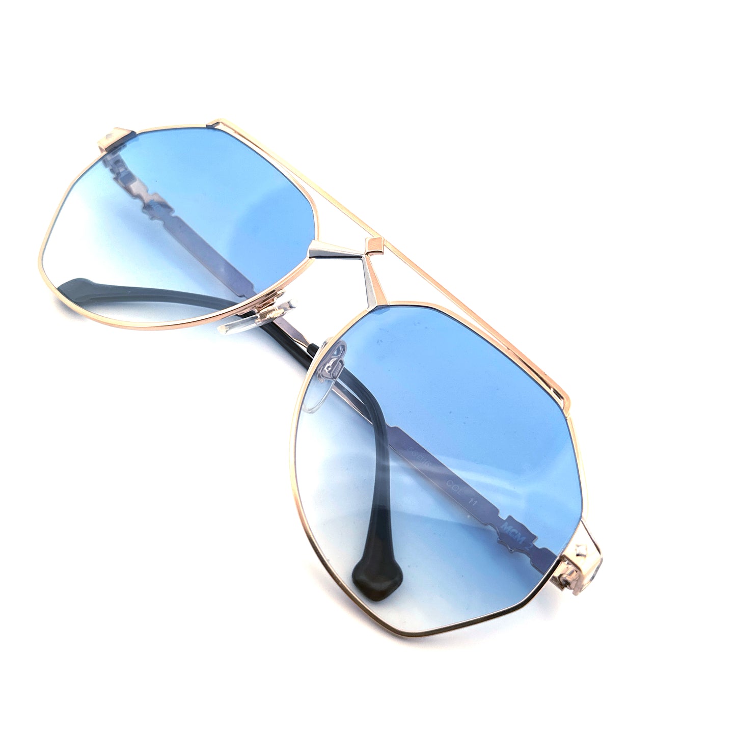 Vintage 80s MCM 2 Aviator Sunglasses - Medium/Large - Made in Germany