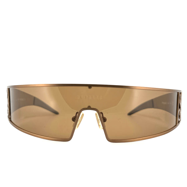 Vintage 90s GF Ferre Mask Sunglasses - Medium - Made in Italy