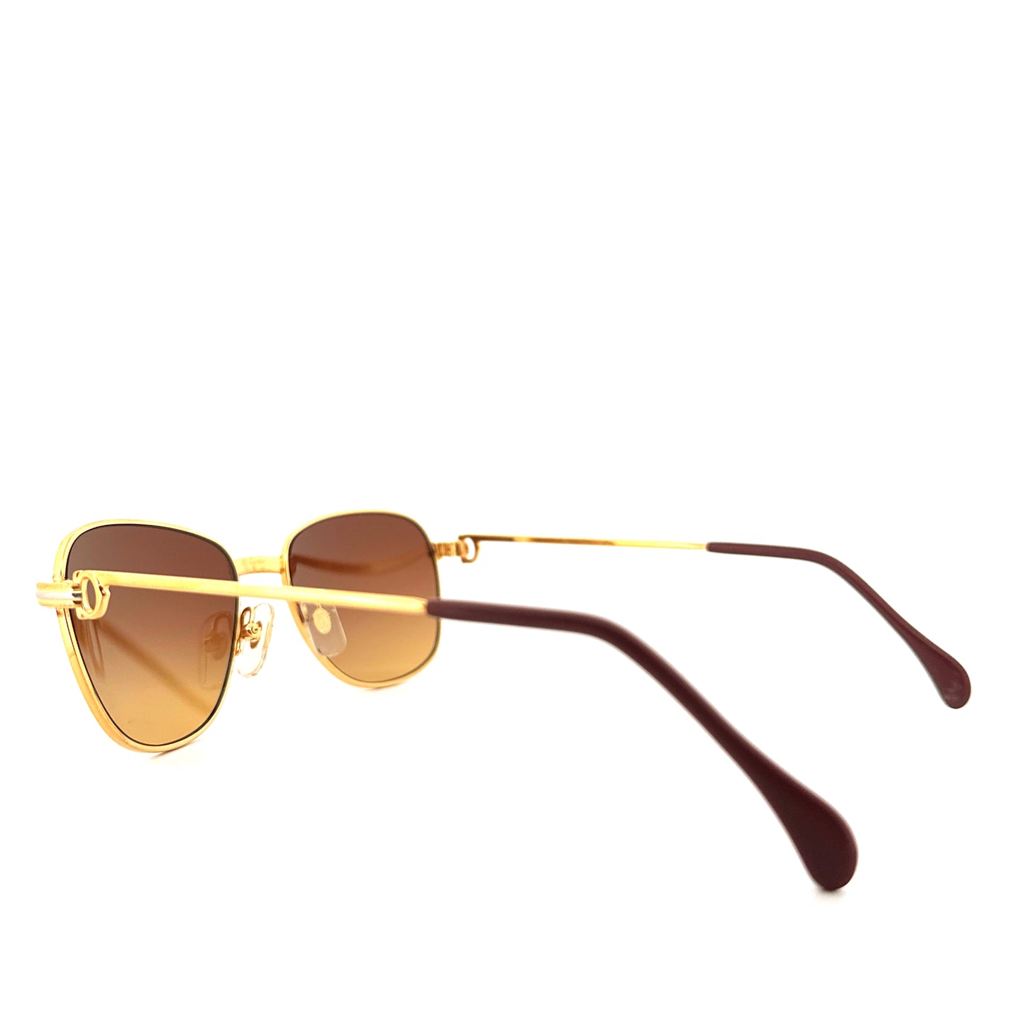 Vintage 80s Cartier Sunglasses - Small/Medium - Made in France