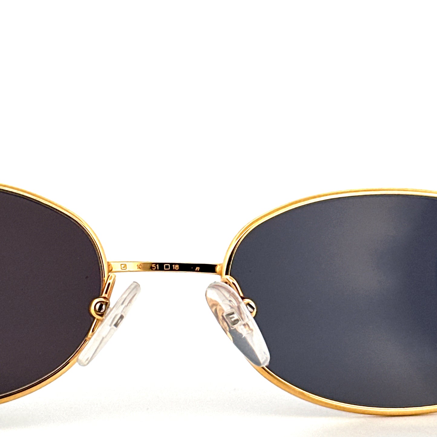 Vintage 90s Henry Jullien Gold Filled Sunglasses - Small/Medium - Made in France