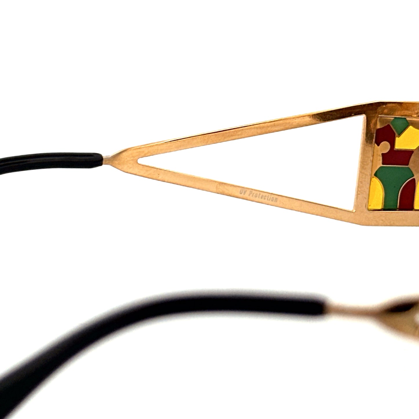 Vintage 90s Jean Paul Gaultier Oval Sunglasses Mod 56-4672 - Medium - JPG Made in Japan