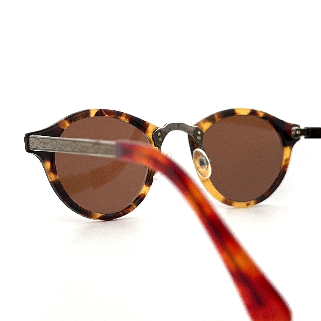 Vintage Oliver Peoples OP-60 Sunglasses Off Round - Medium - Made in Japan