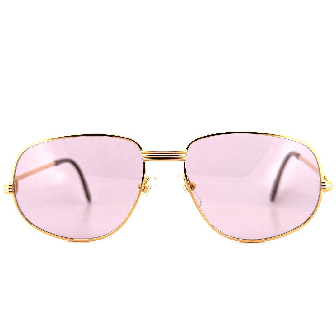Vintage 80s Cartier Romance Sunglasses - Small/Medium - Made in France