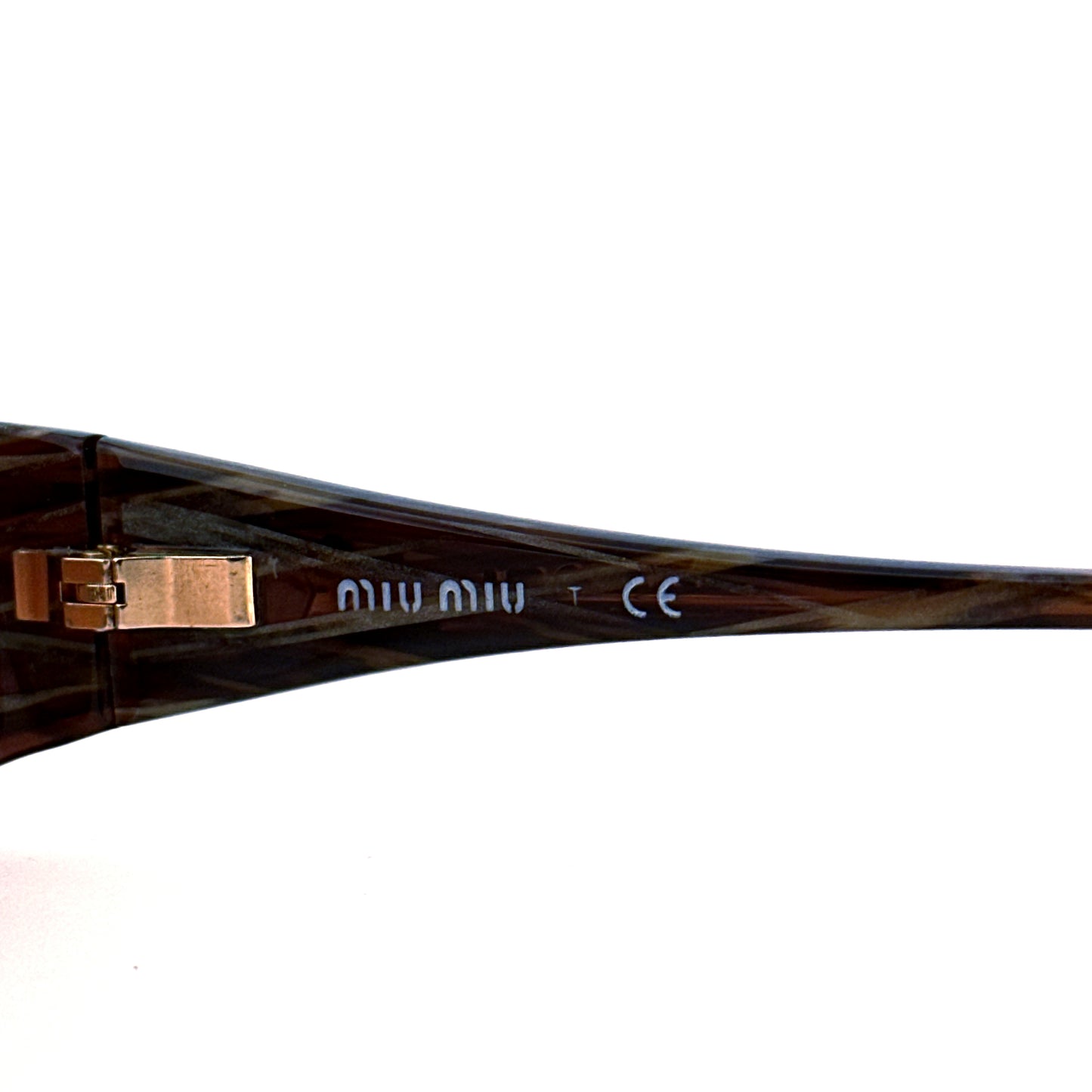 Vintage Y2K Miu Miu Sunglasses - Small - Made in Italy